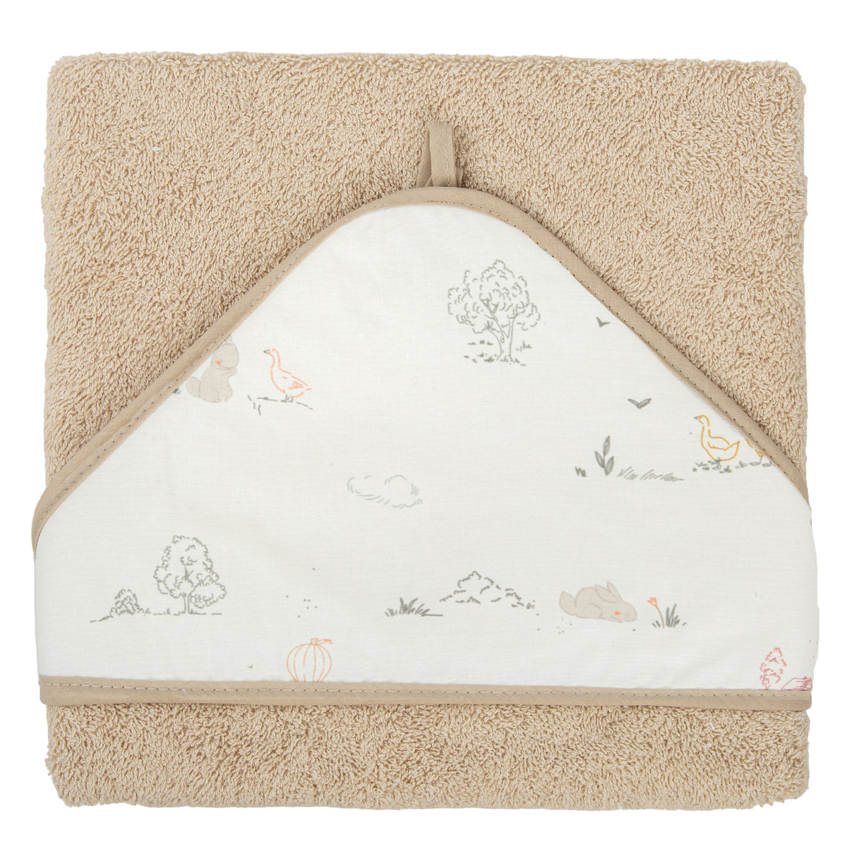 Maxicapa De Baño Unisex Campo Lino