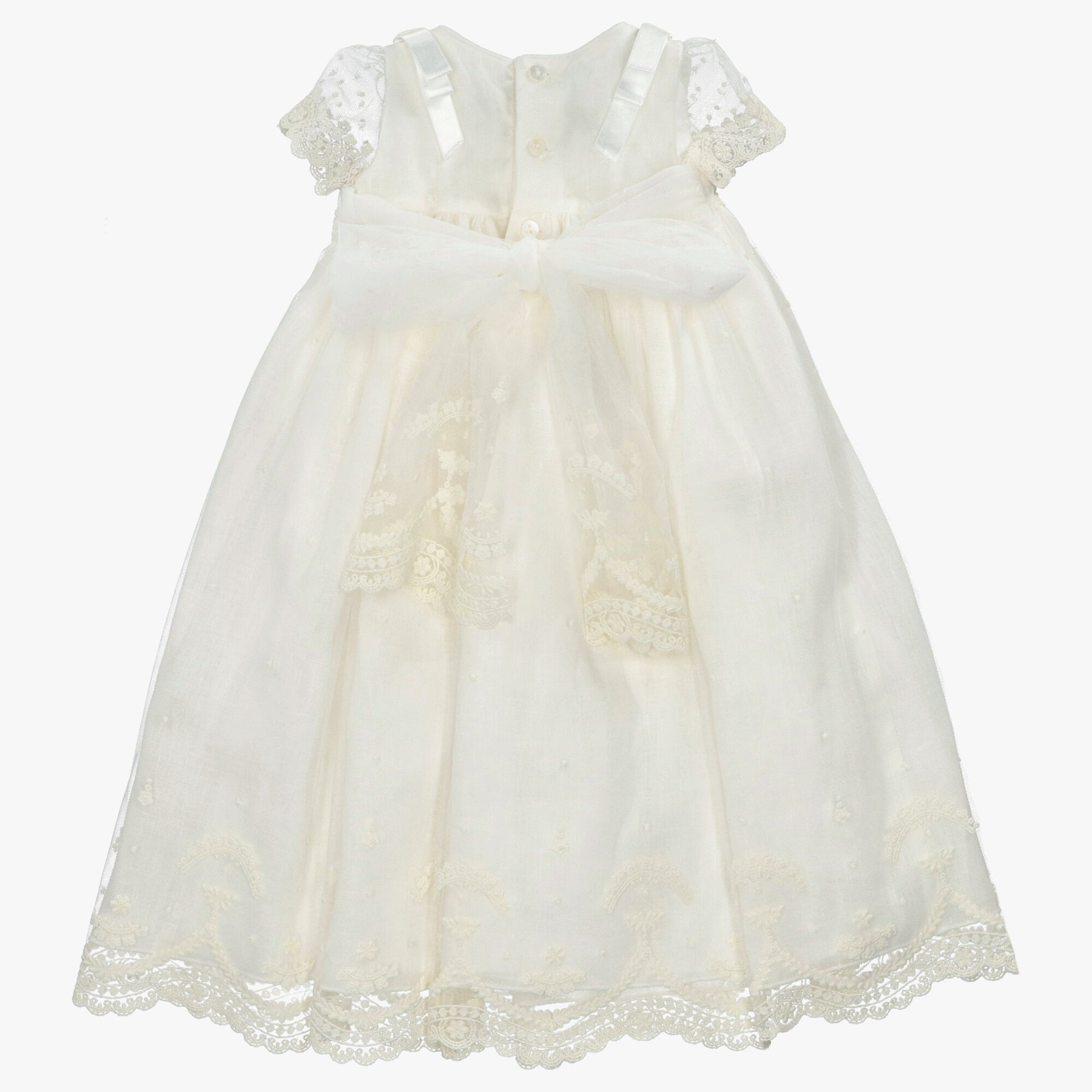 Faldón Tela Unisex Marfil