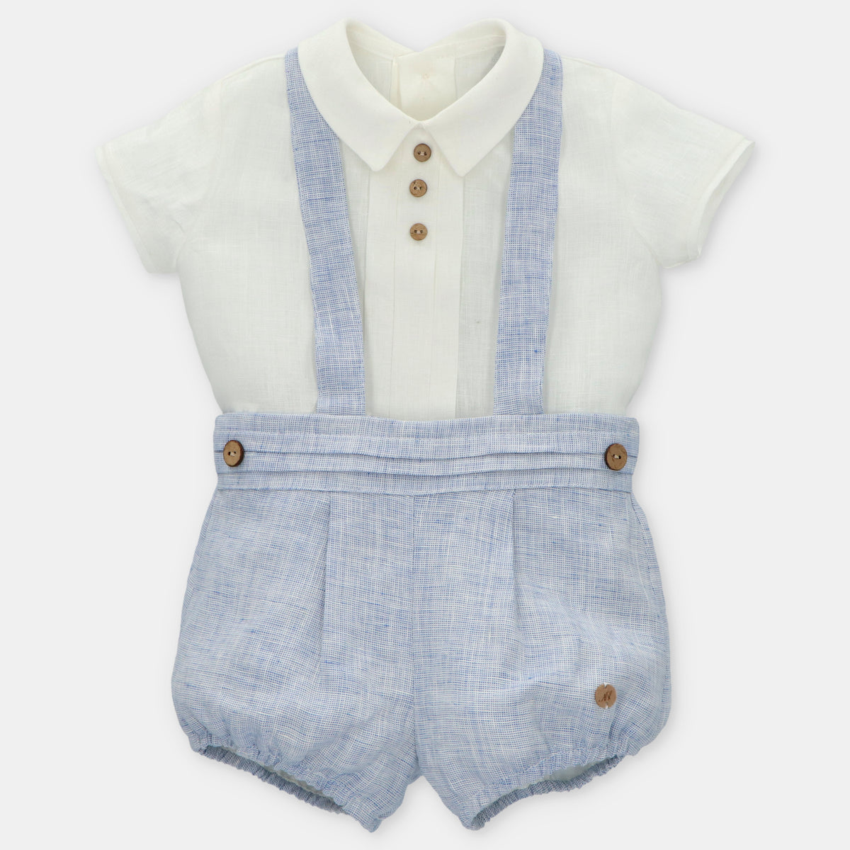 Conjunto Tela Baby Niño Nuage - Minibhu