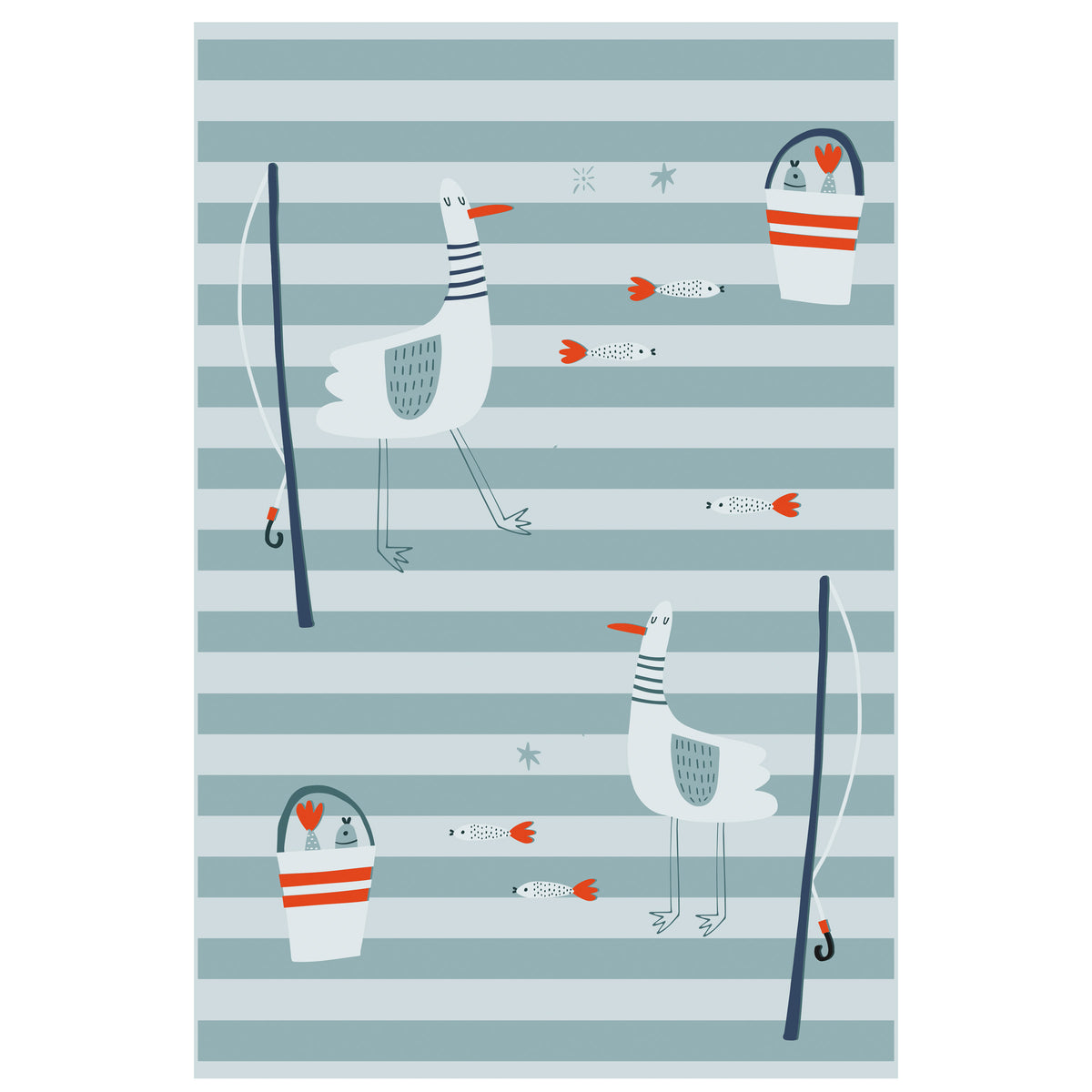 Toalla Playa Microfibra Azul