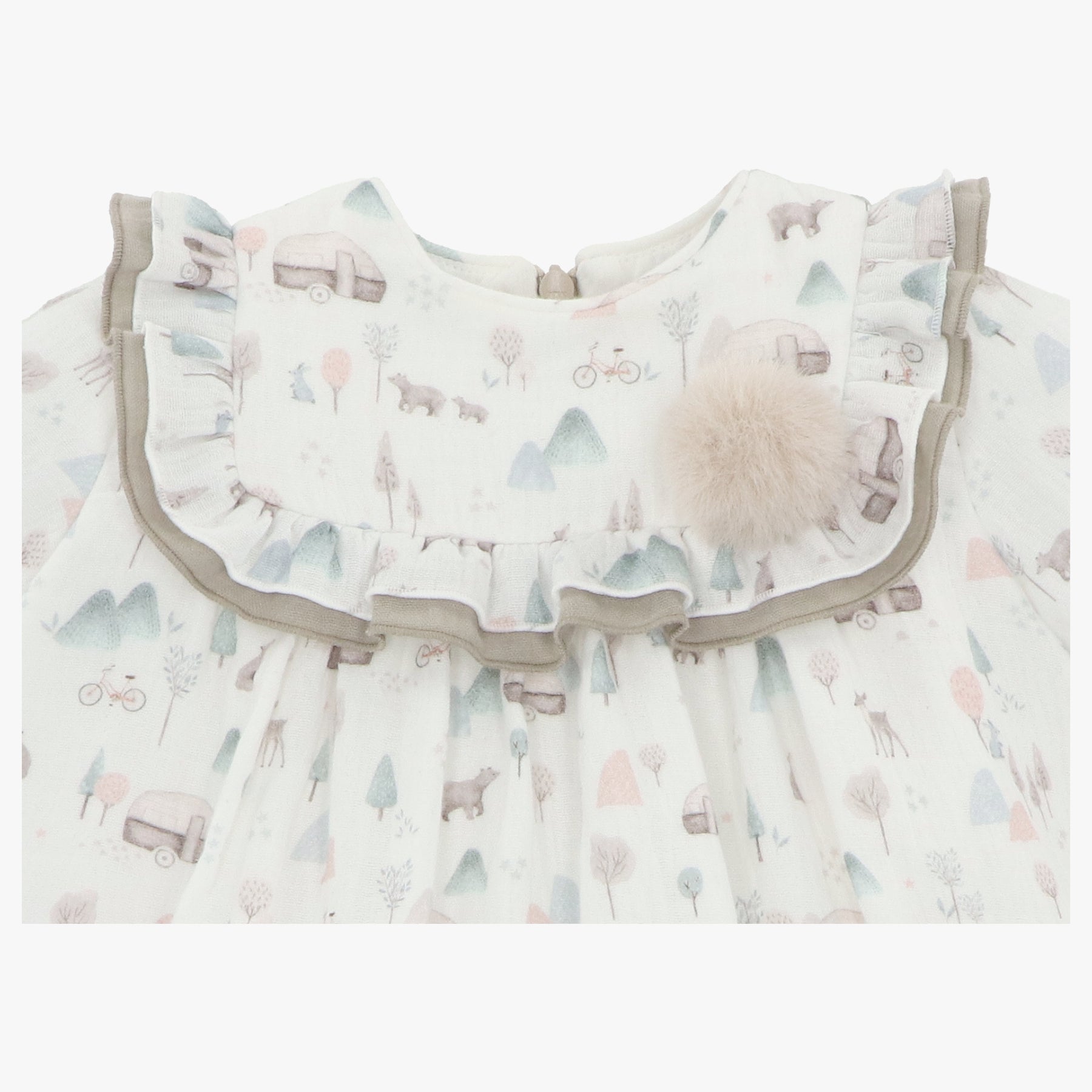 Conjunto Tela Niña Taupe - Minibhu