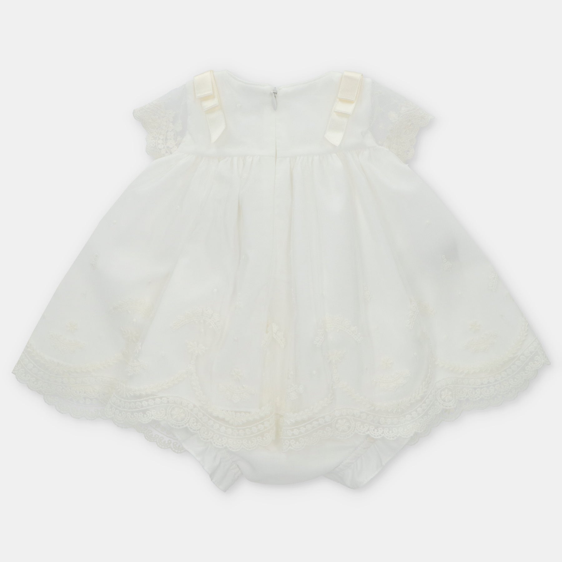 Vestido Tela Marfil