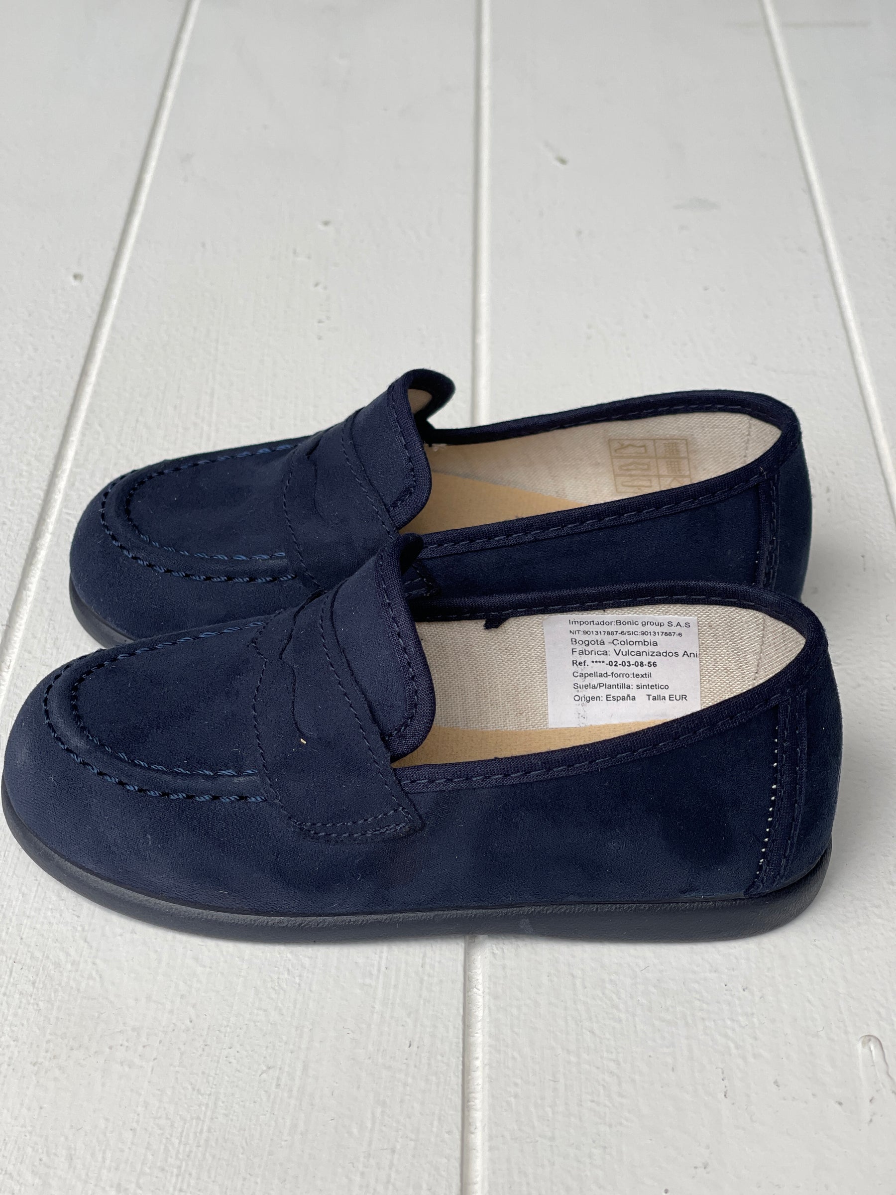 Mocasín Antifaz Marino Tokolate