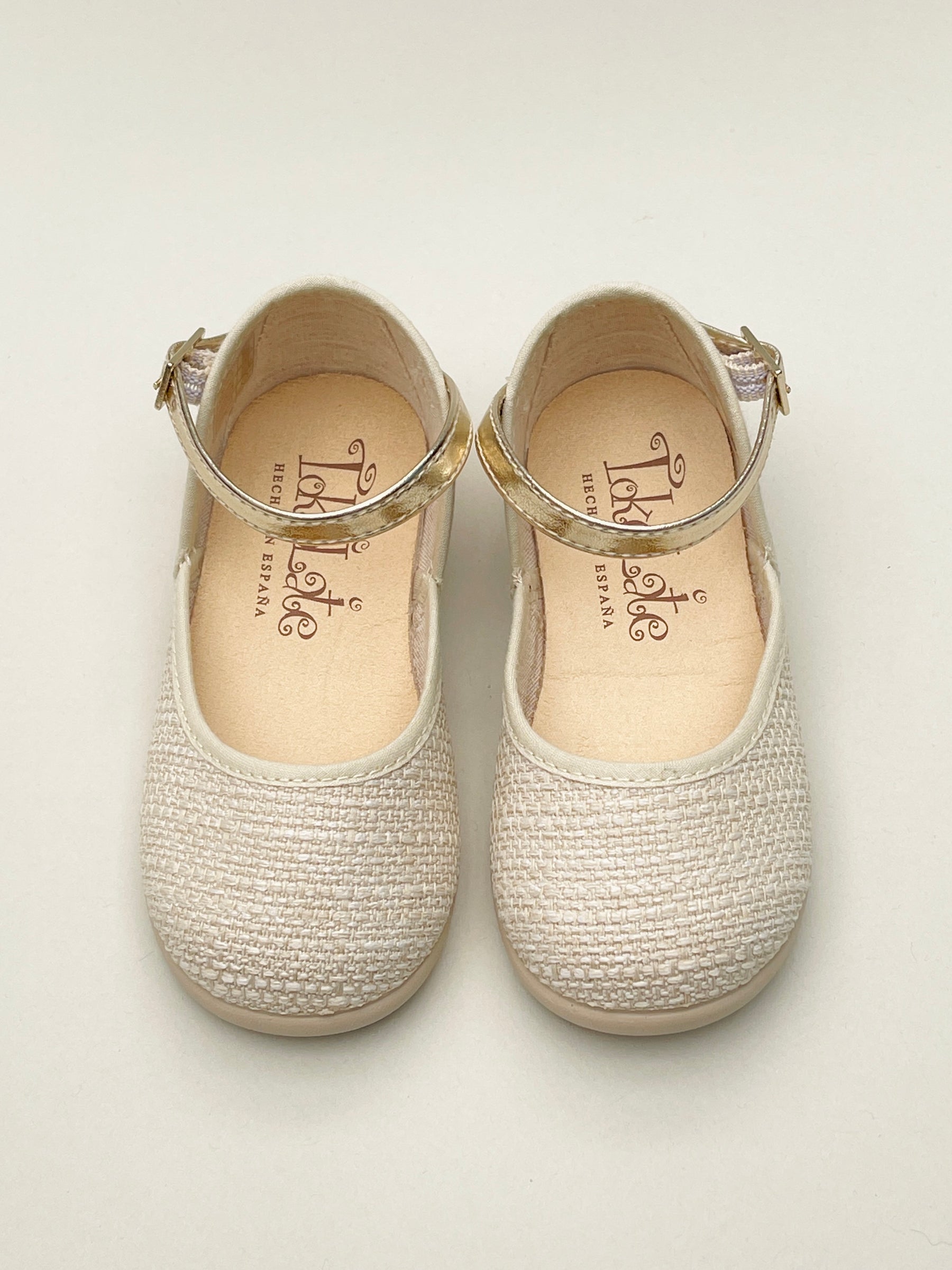 Mercedita Correa Cruzada Beige Tokolate