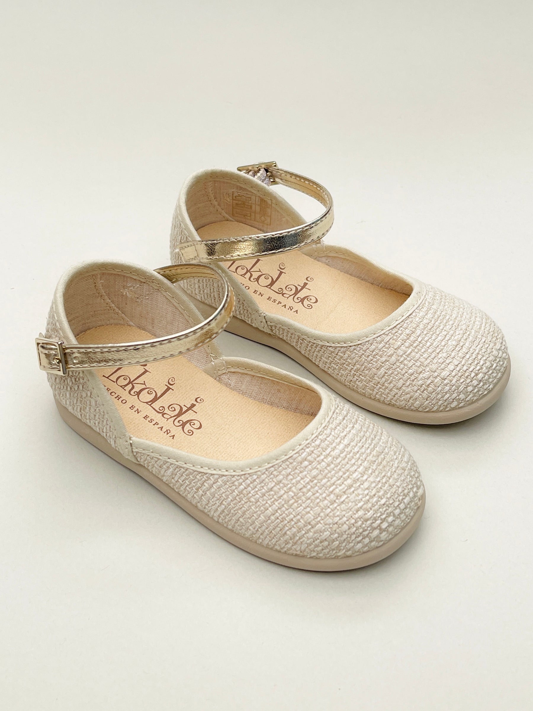 Mercedita Correa Cruzada Beige Tokolate