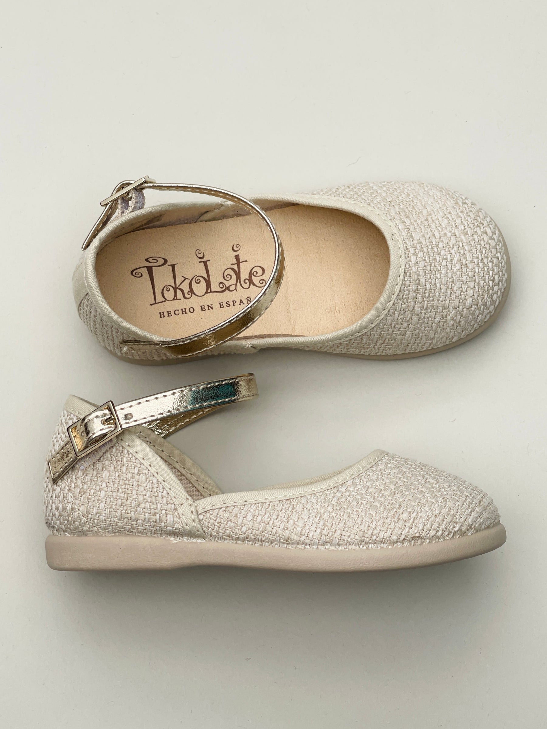 Mercedita Correa Cruzada Beige Tokolate