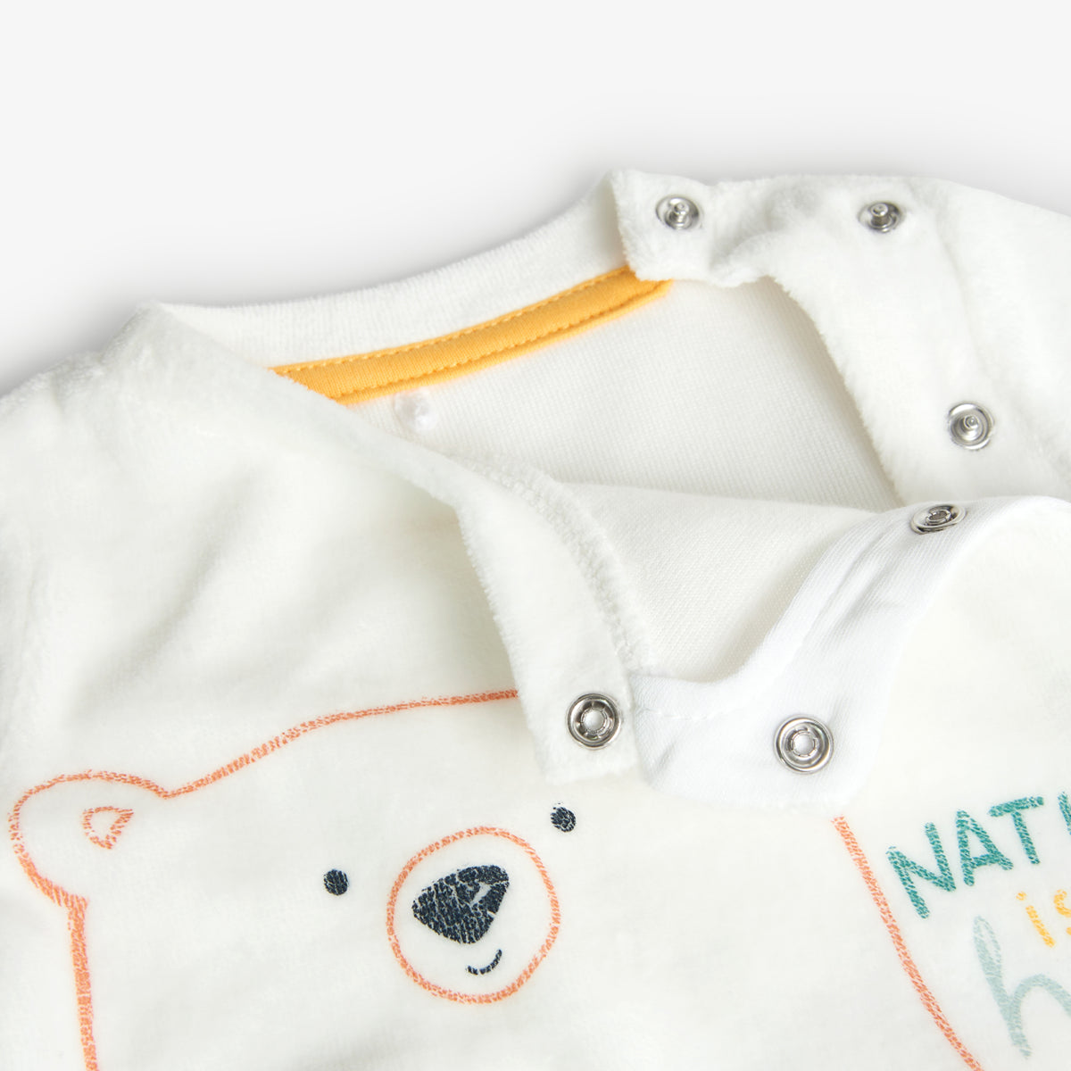 Pelele Fleece Happy Dinos - Minibhu