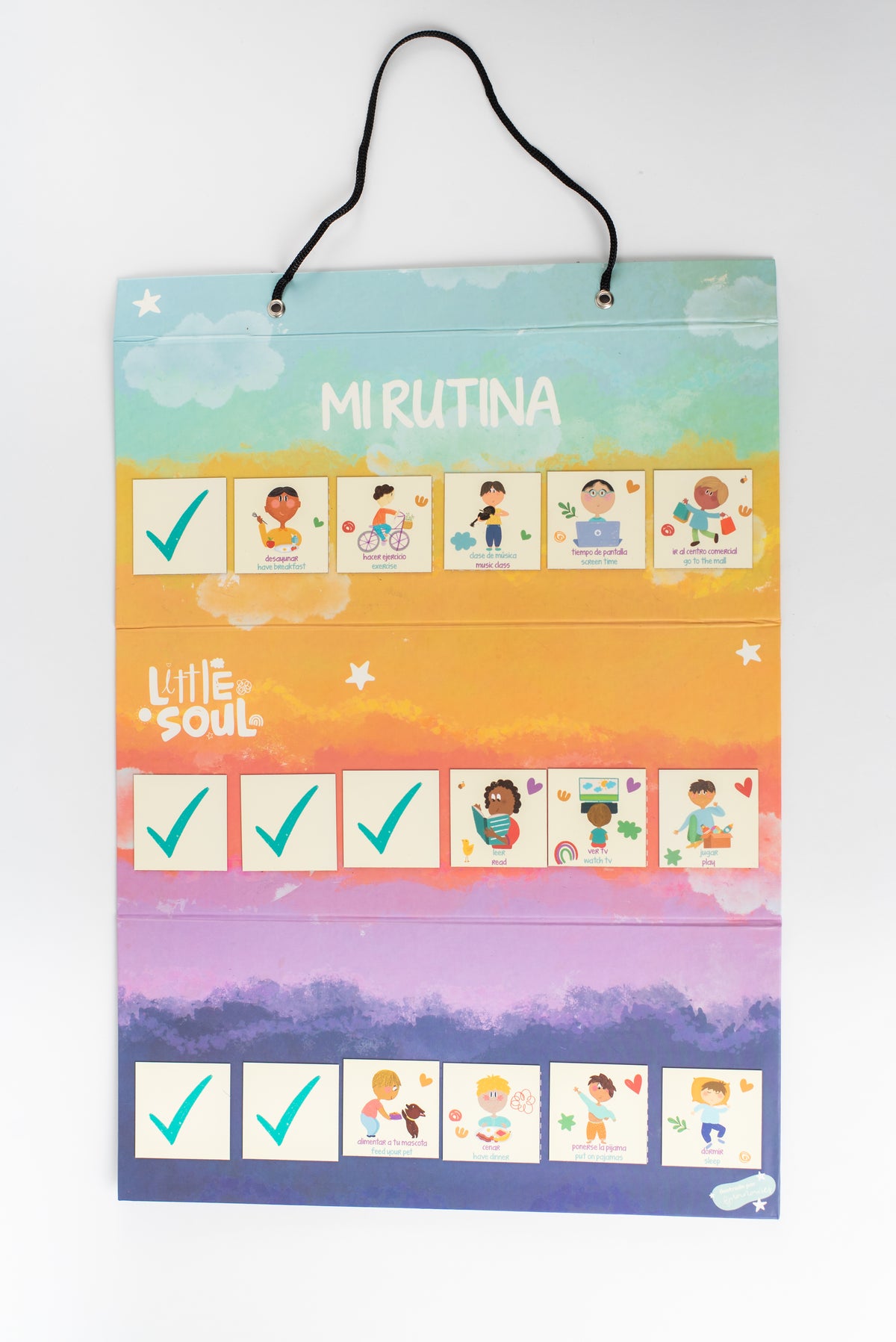 Mi Rutina Visual Niño - Minibhu