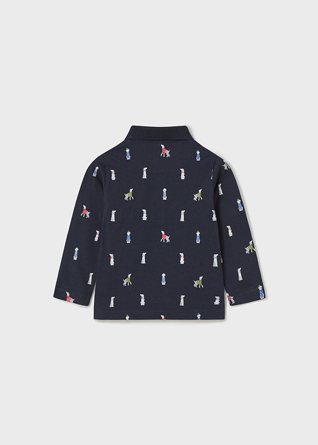 Camisa Polo Estampado Ecofriends Laurel