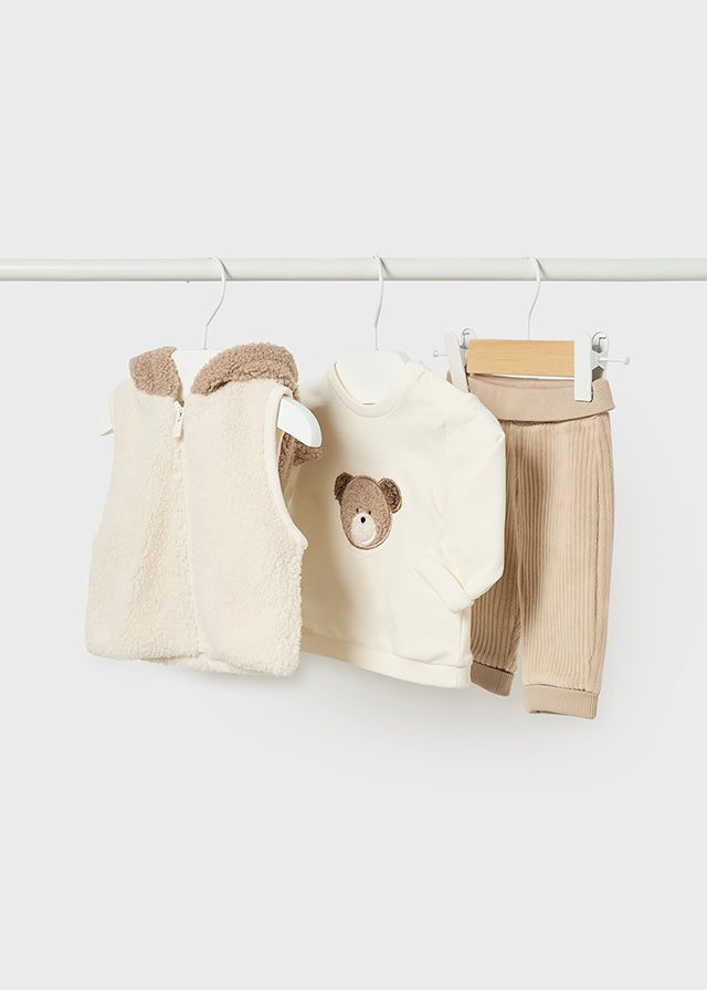 Conjunto Piedra Unisex Ecofriends Teddy