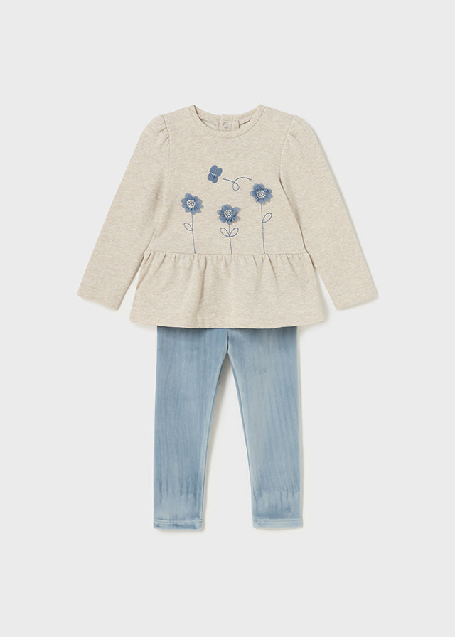 Conjunto Terciopelo Ecofriends Bluebell Baby