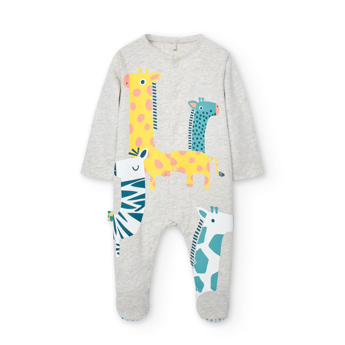 Pijama Punto Crudo Sweet Safari Baby
