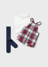 Conjunto Peto y Leotardo Navidad Mayoral