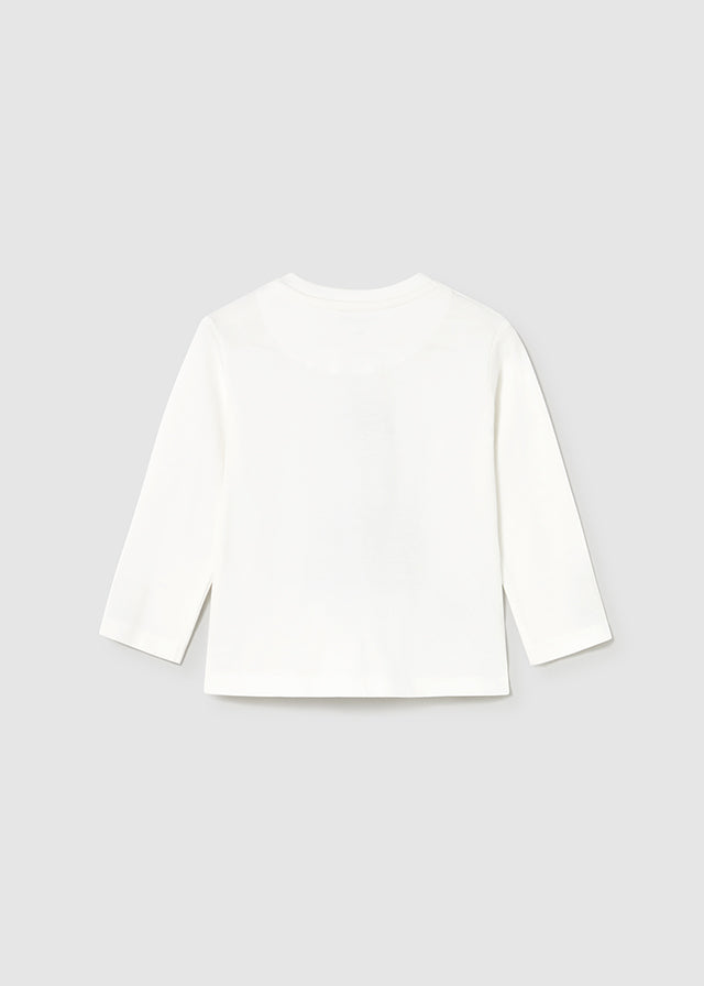 Camiseta Aplique Animal Artic Family