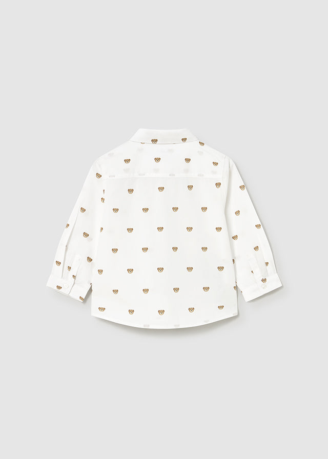 Camisa Estampada Bear School