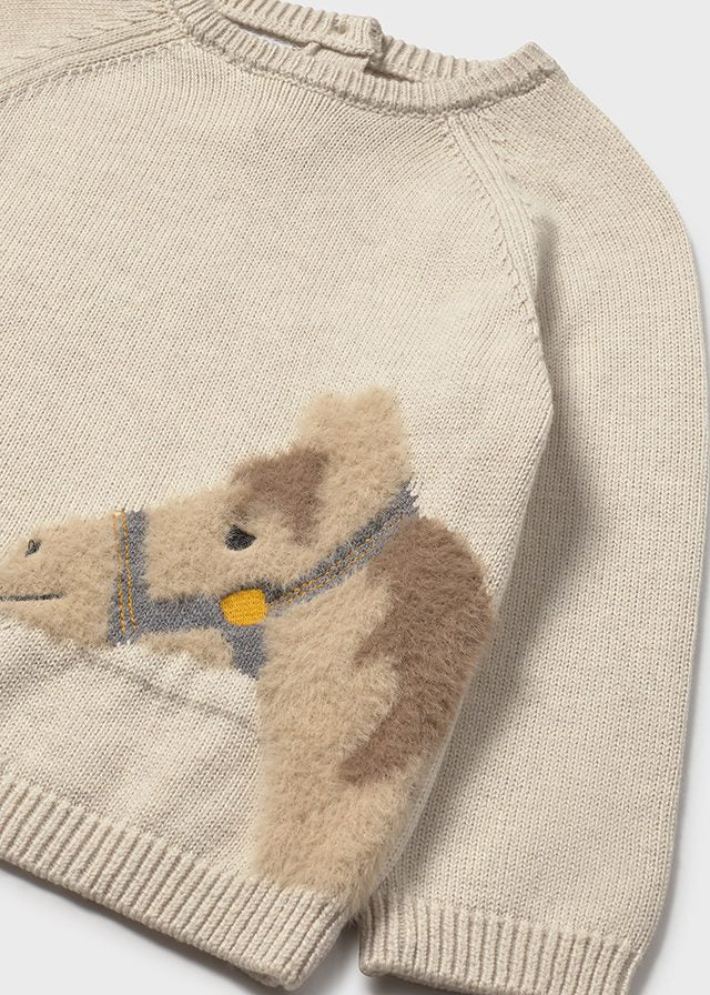 Saco Intarsia Animal Old McDonald