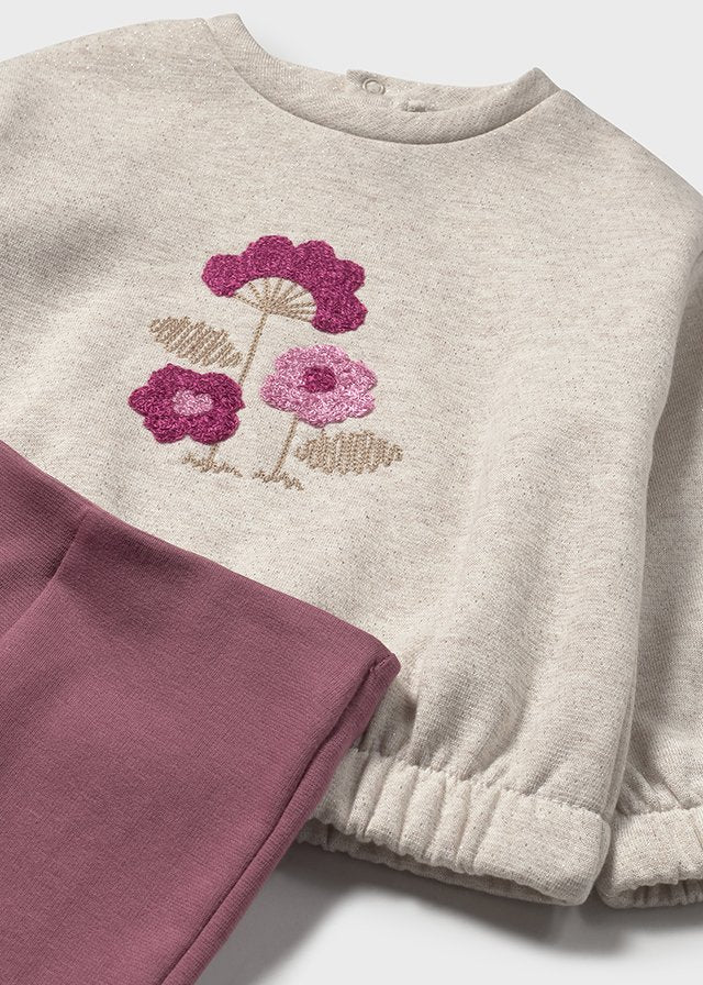 Conjunto Saco y Leggings Cherry