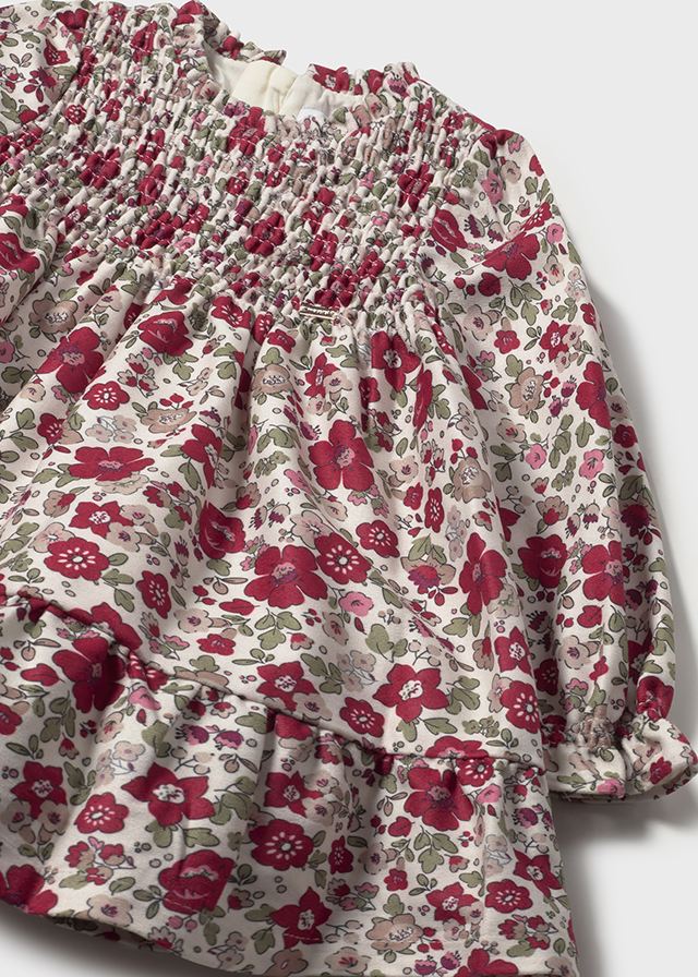 Vestido Terciopelo Estampado Santa´s Cookies