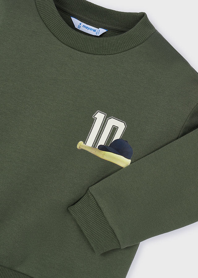 Pullover Print Espalda Boston