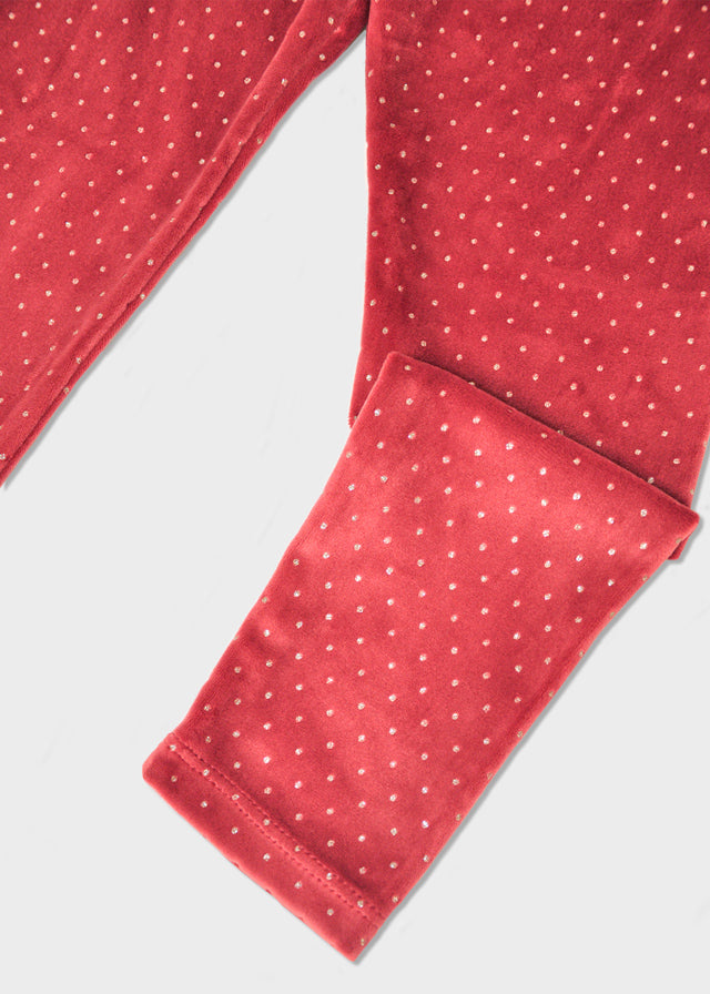 Leggings Terciopelo Cherry Christmas