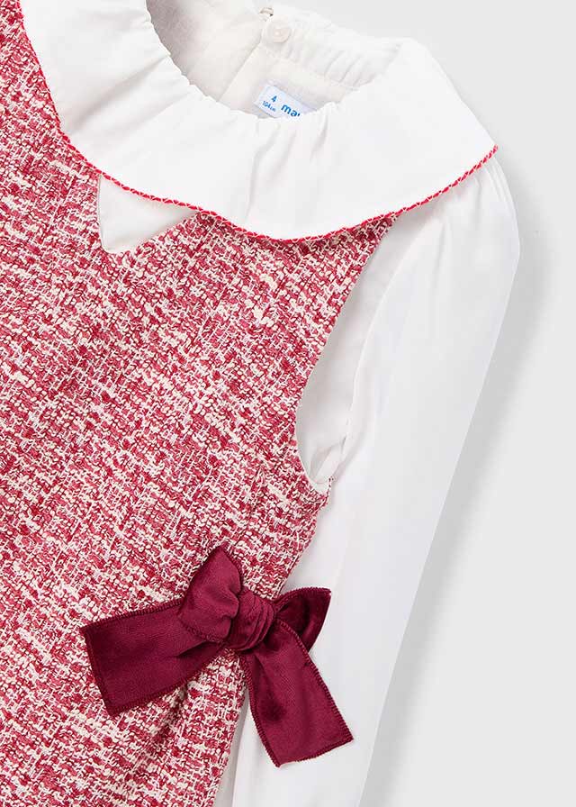 Vestido Pichi Combinado Cherry Christmas