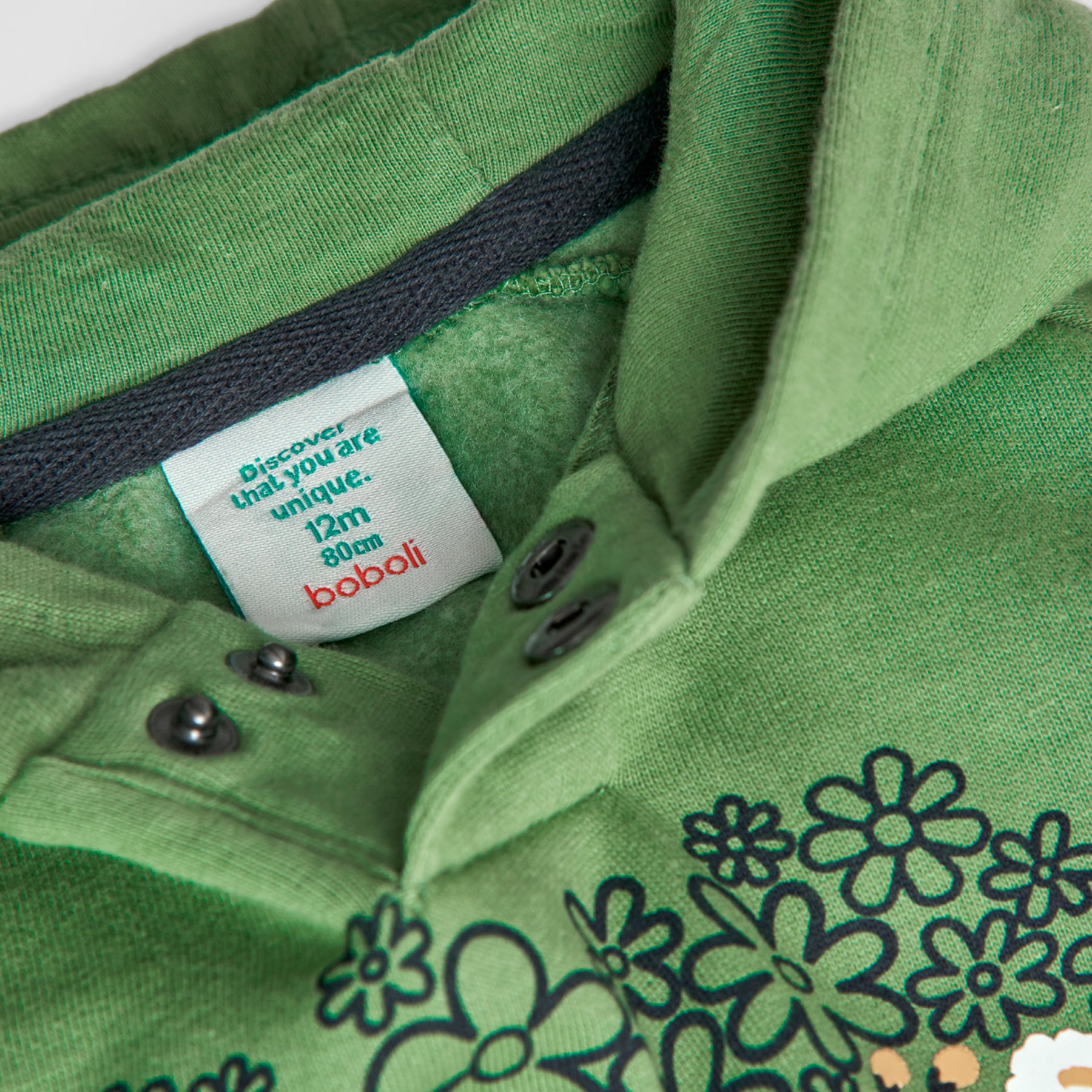 Sudadera Felpa Kiwi Garden Baby Boboli
