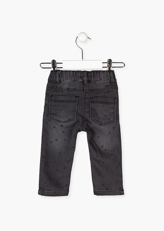 Pantalón Denim Felpa