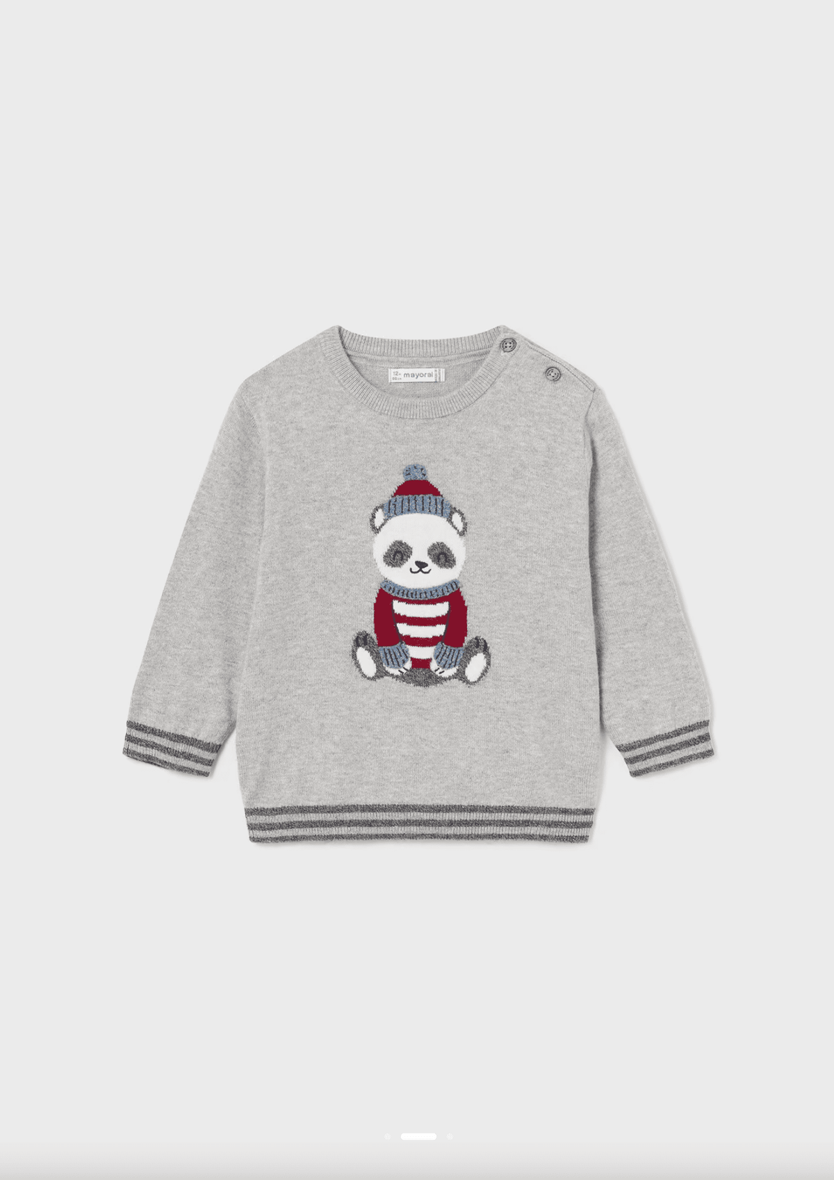 Saco Tejido Panda Navidad Mayoral