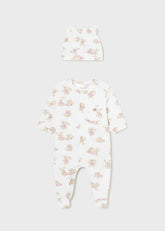 Pijama Con Gorro Ecofriends Baby Bunny