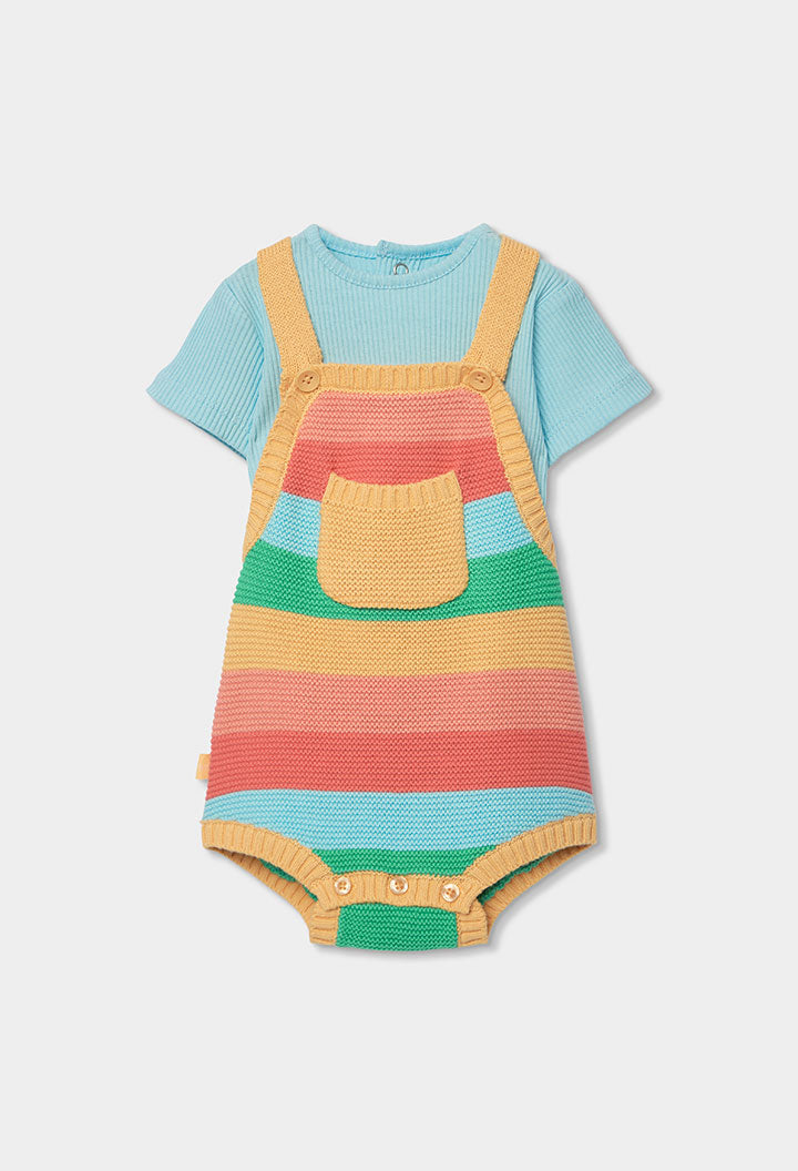 Conjunto Tejido Listado Honey