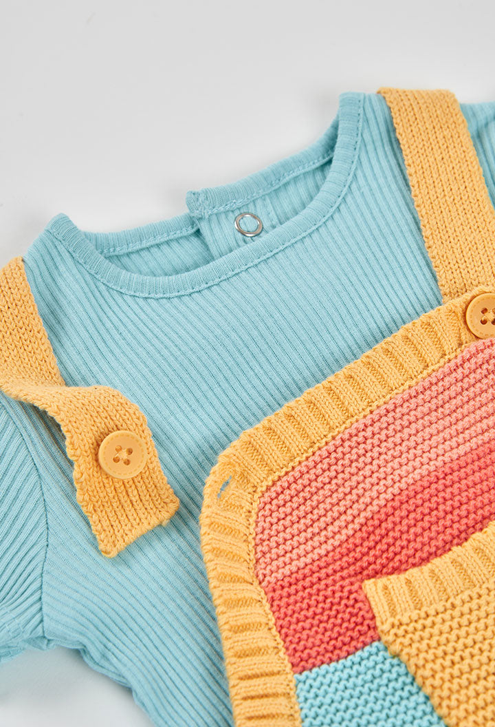 Conjunto Tejido Listado Honey