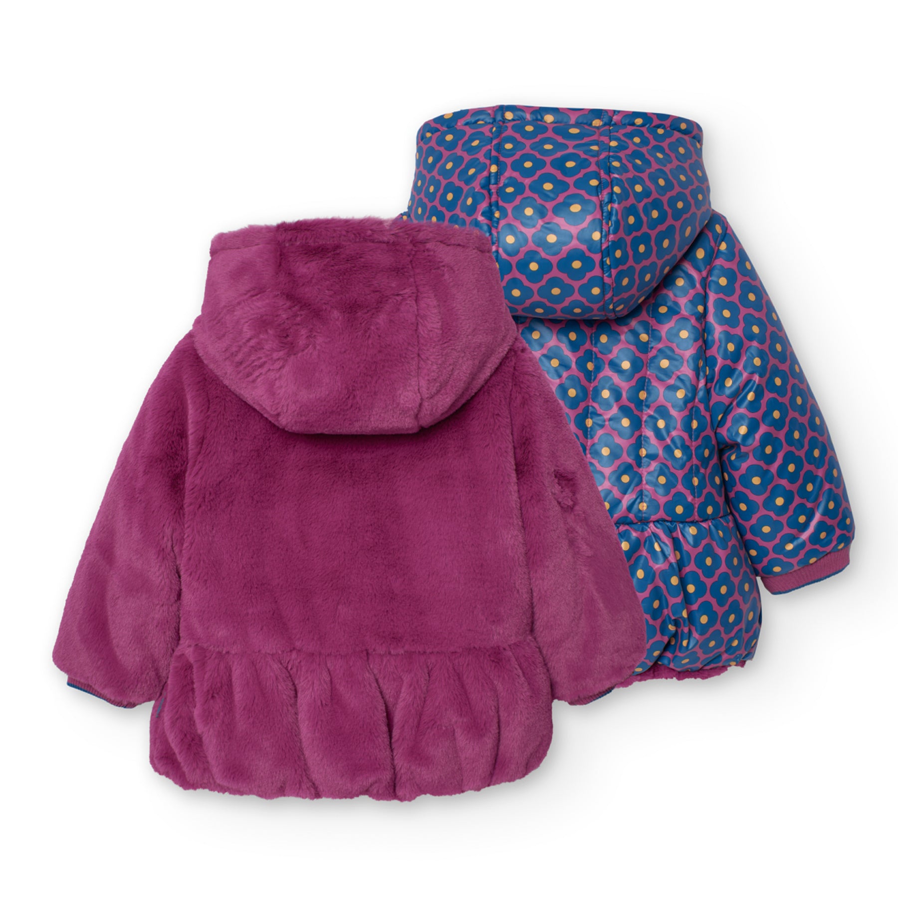 Parka Reversible Funky Flower - Minibhu