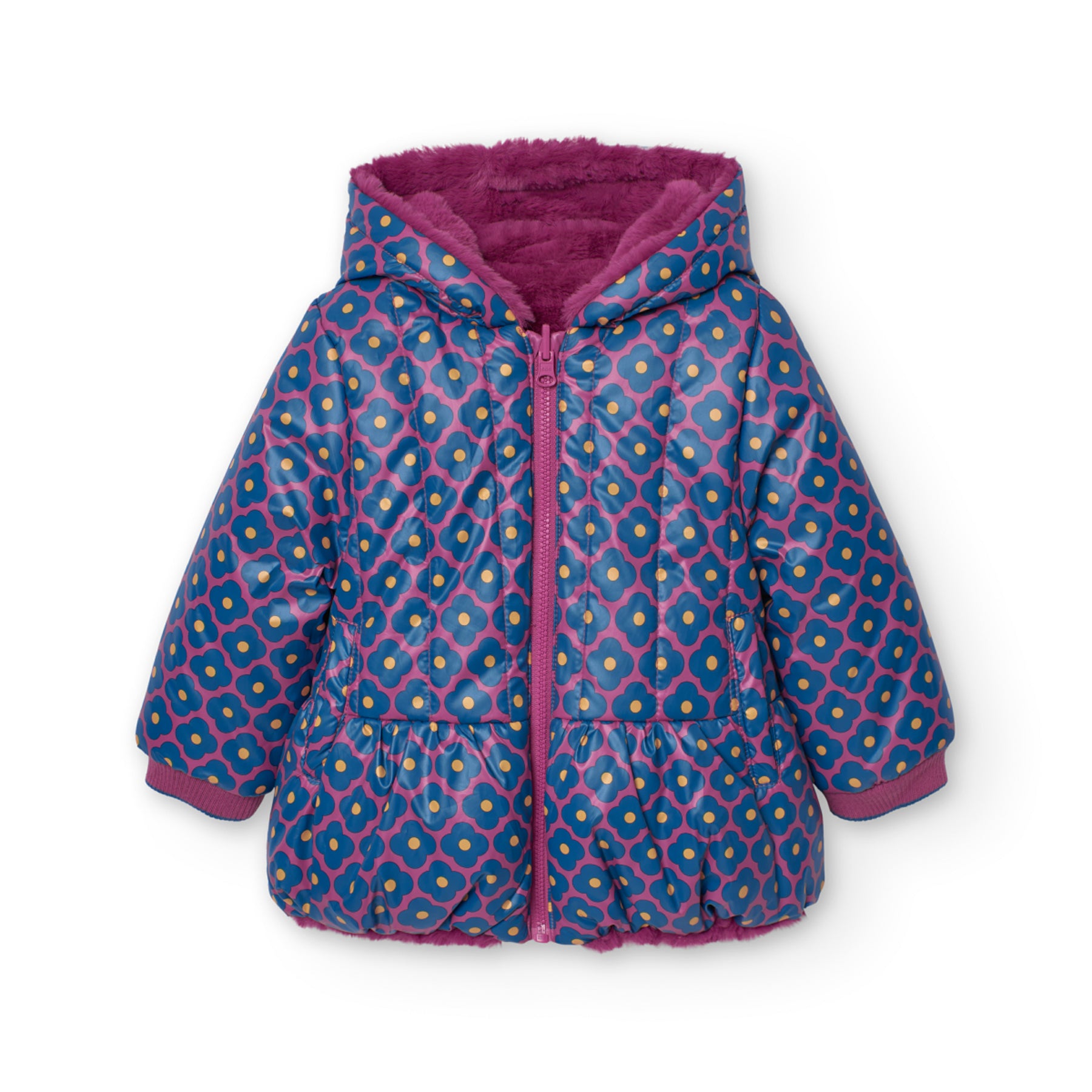 Parka Reversible Funky Flower - Minibhu
