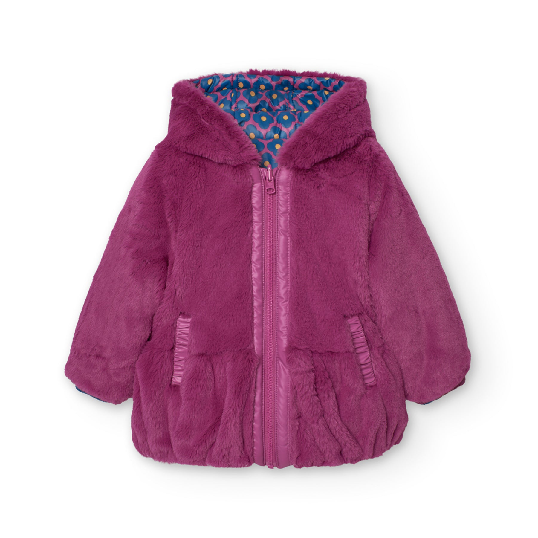 Parka Reversible Funky Flower - Minibhu