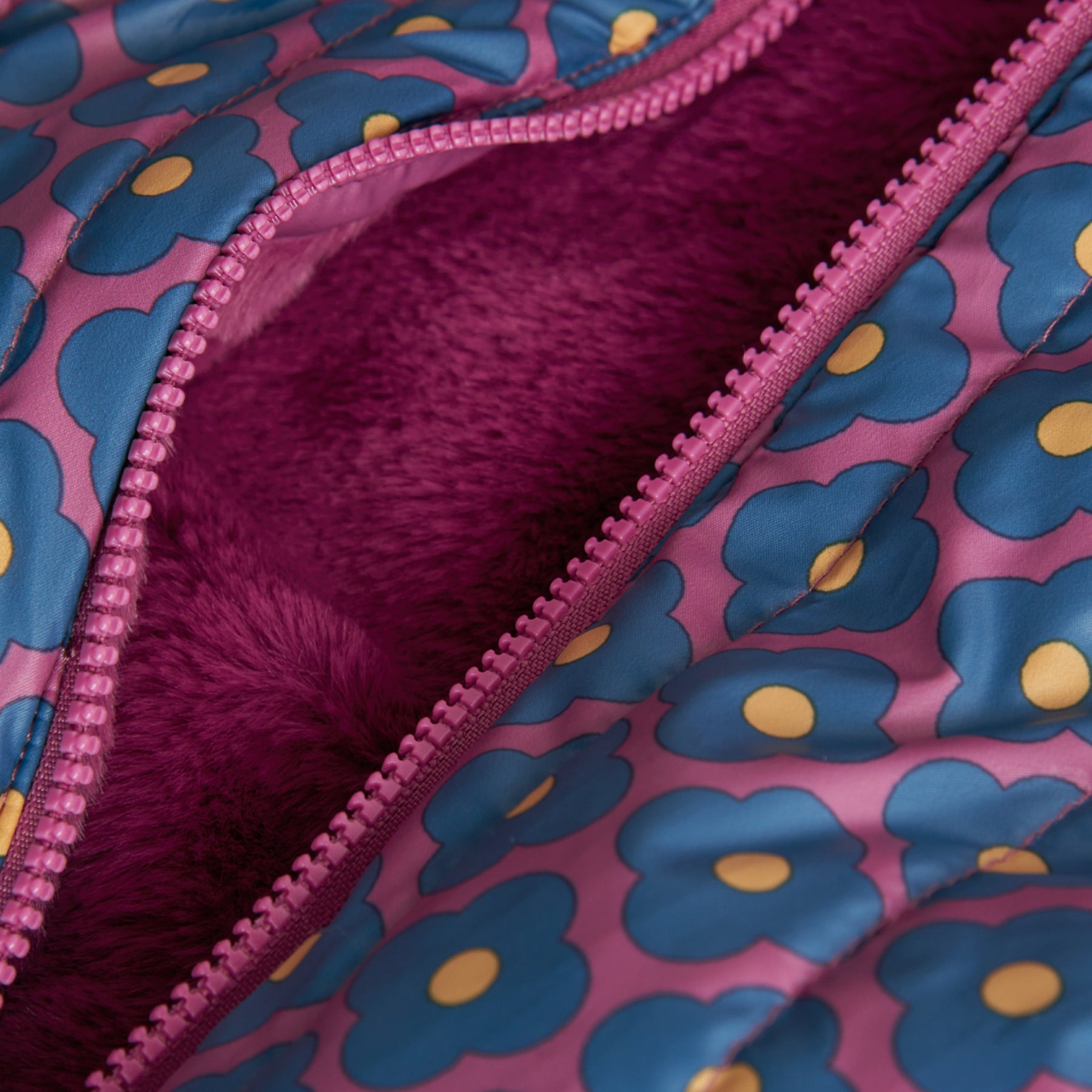 Parka Reversible Funky Flower - Minibhu