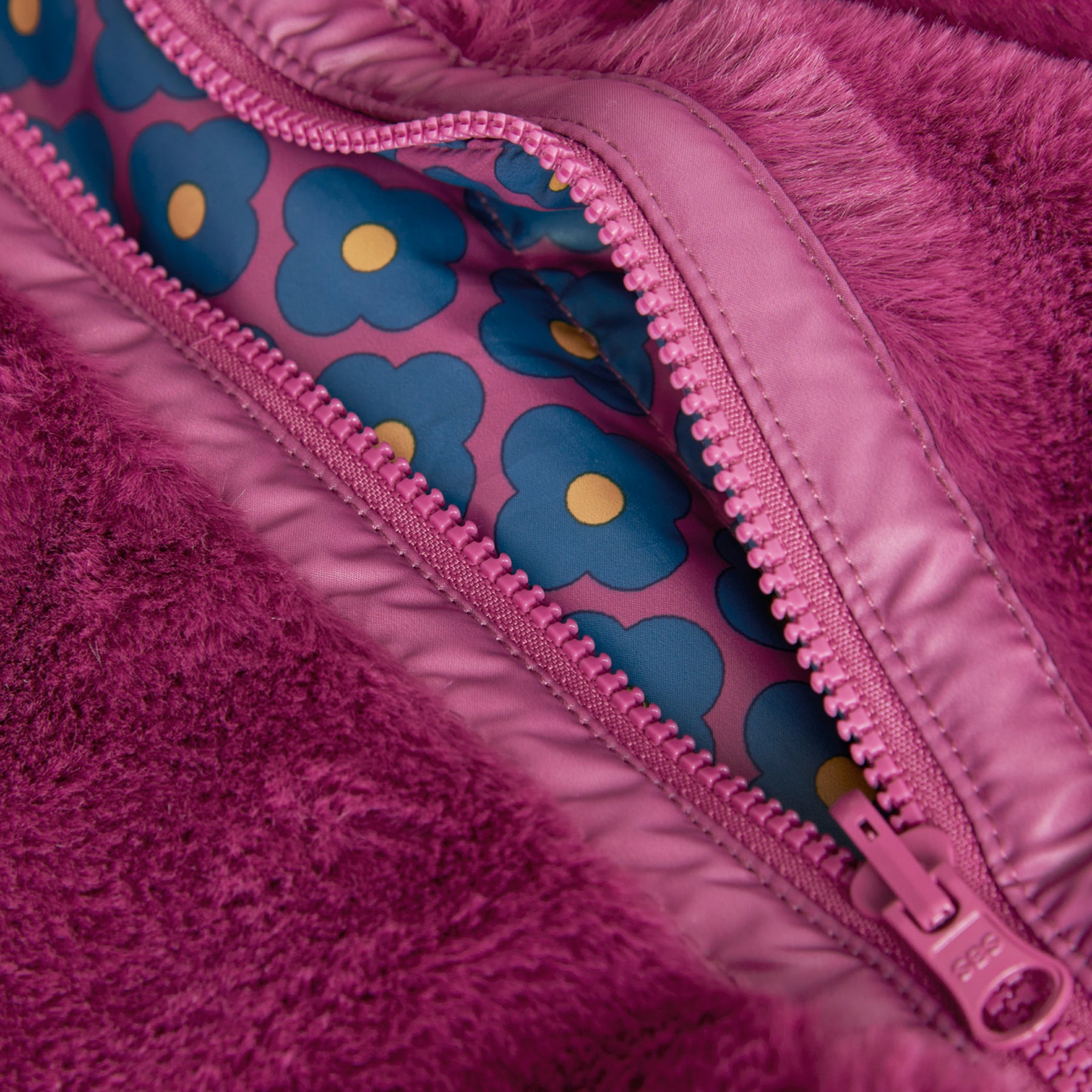 Parka Reversible Funky Flower - Minibhu