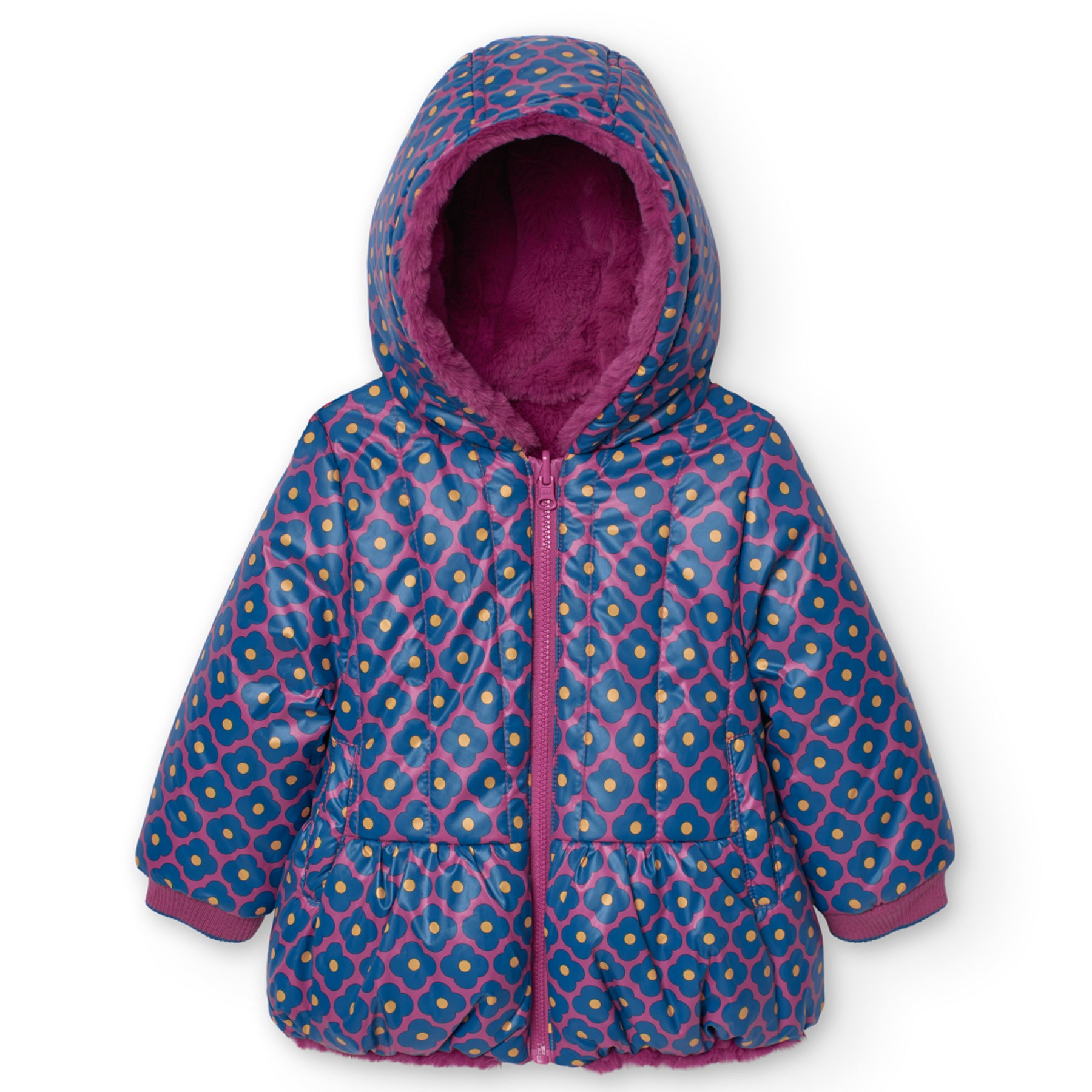 Parka Reversible Funky Flower - Minibhu