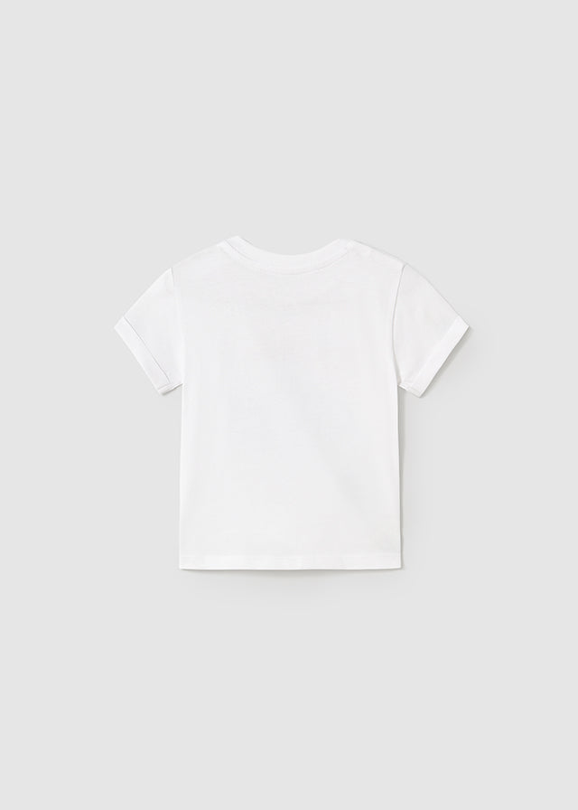 Camiseta Aplique Sharkie - Minibhu
