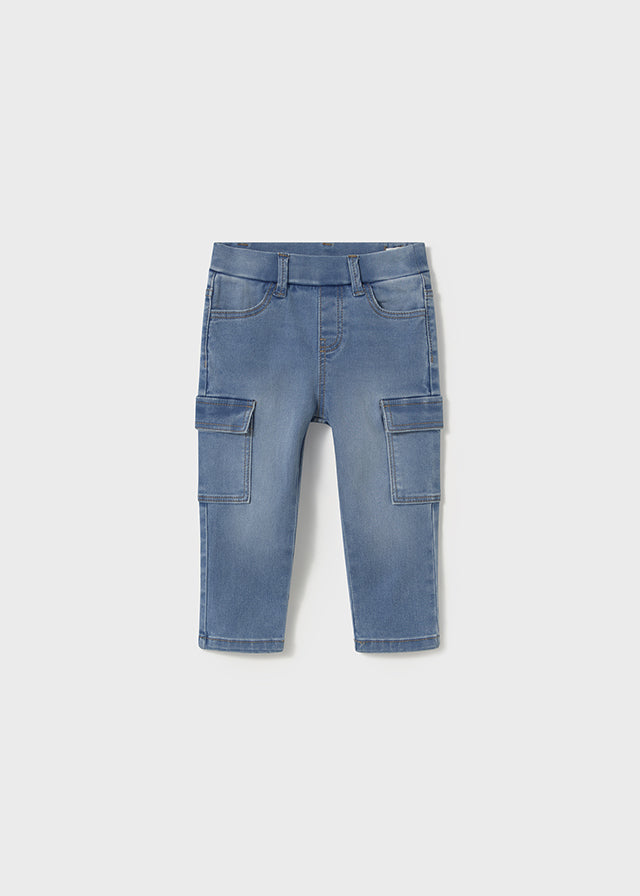 Pantalón Denim Largo Sorbet - Minibhu