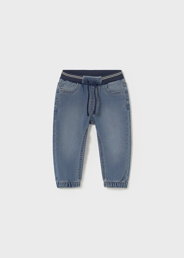 Pantalón Jogger Denim Clean