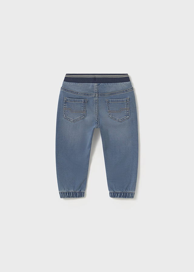 Pantalón Jogger Denim Clean