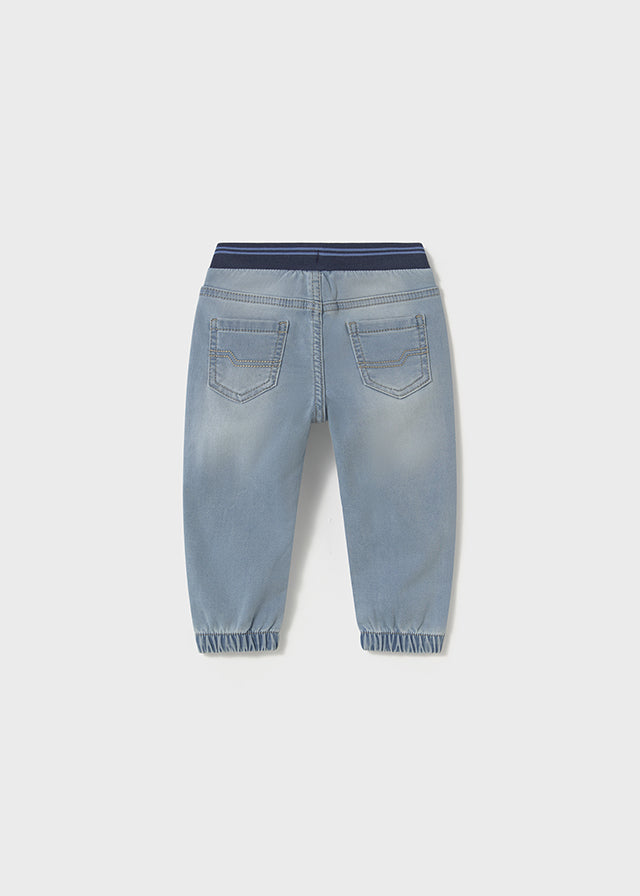Pantalón Jogger Denim Sorbet - Minibhu