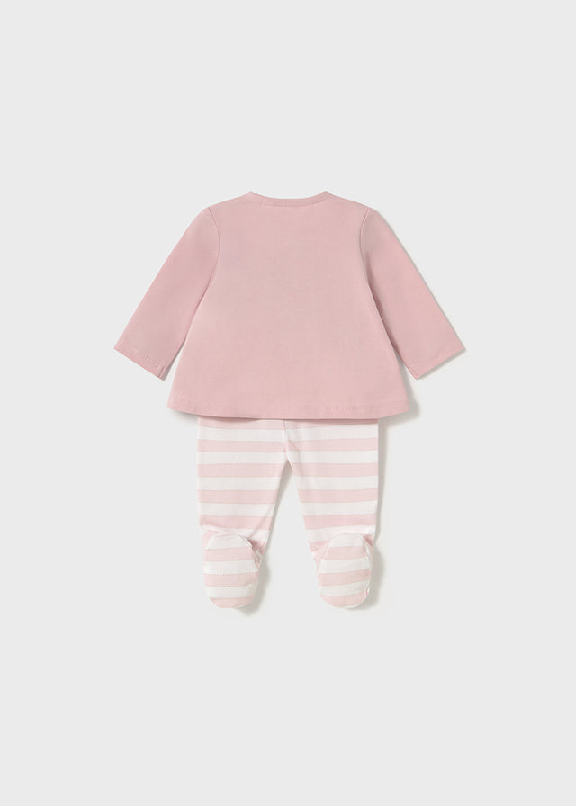 Conjunto Polaina Rosa Baby