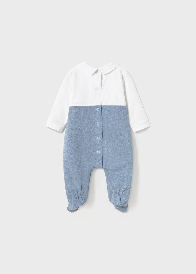Pelele Largo Cuello Blue Mint
