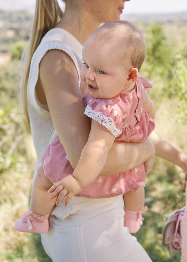 Vestido y Braguita Rosa Baby