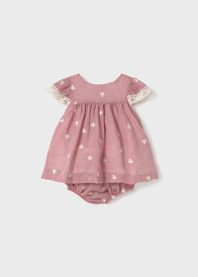 Vestido y Braguita Rosa Baby