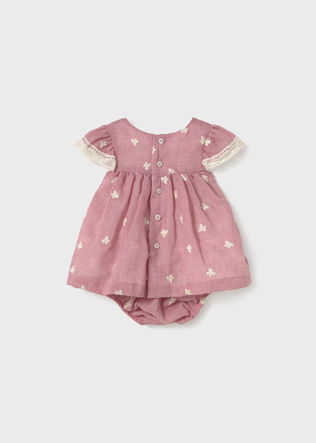 Vestido y Braguita Rosa Baby