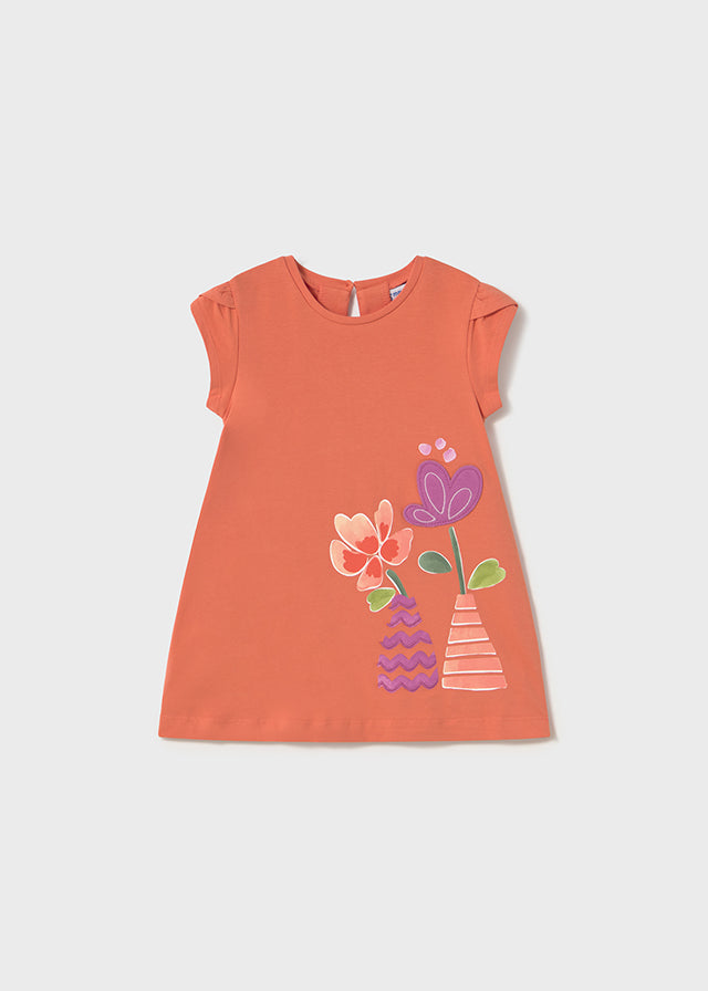 Vestido Punto Gráfica Pensamientos - Minibhu