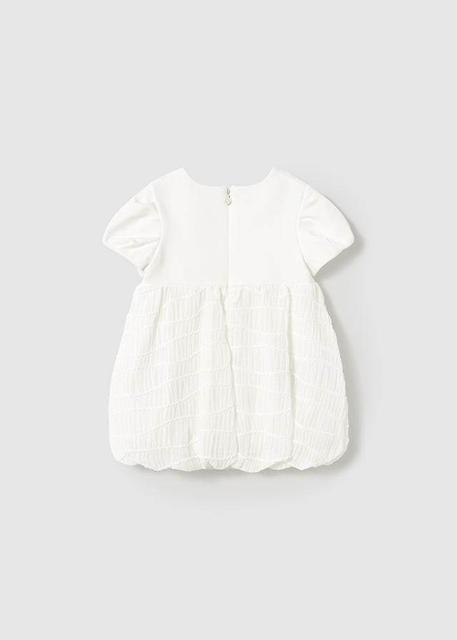 Vestido Combinado Blush