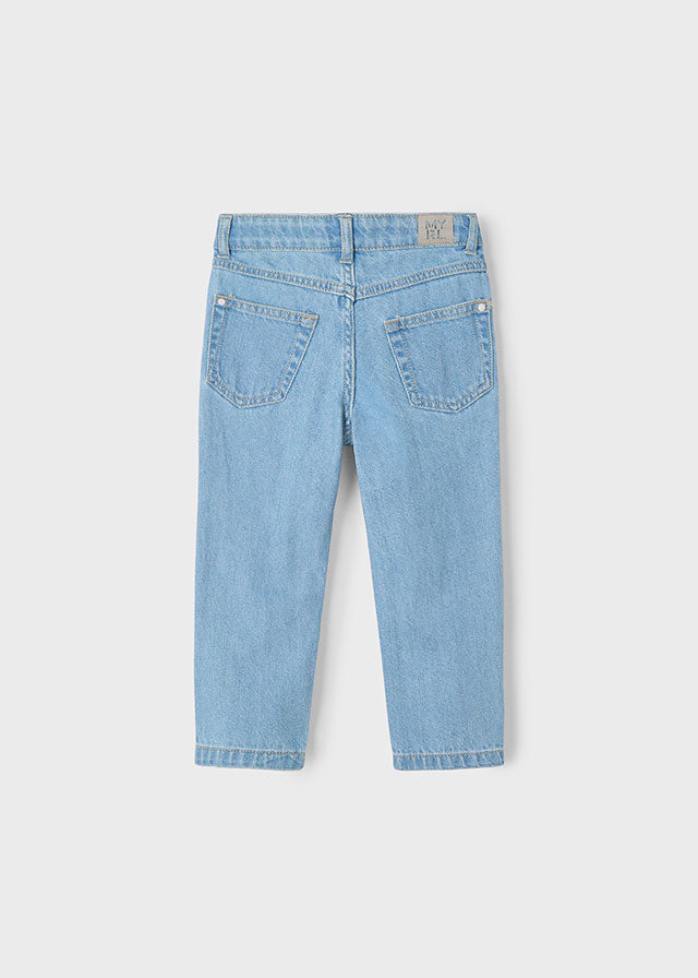 Pantalón Largo Mom Fit Malva